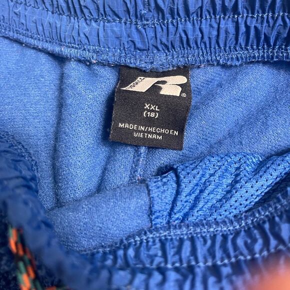 Russell Athletic Blue Sherpa Jogger Pants - Picture 10 of 13